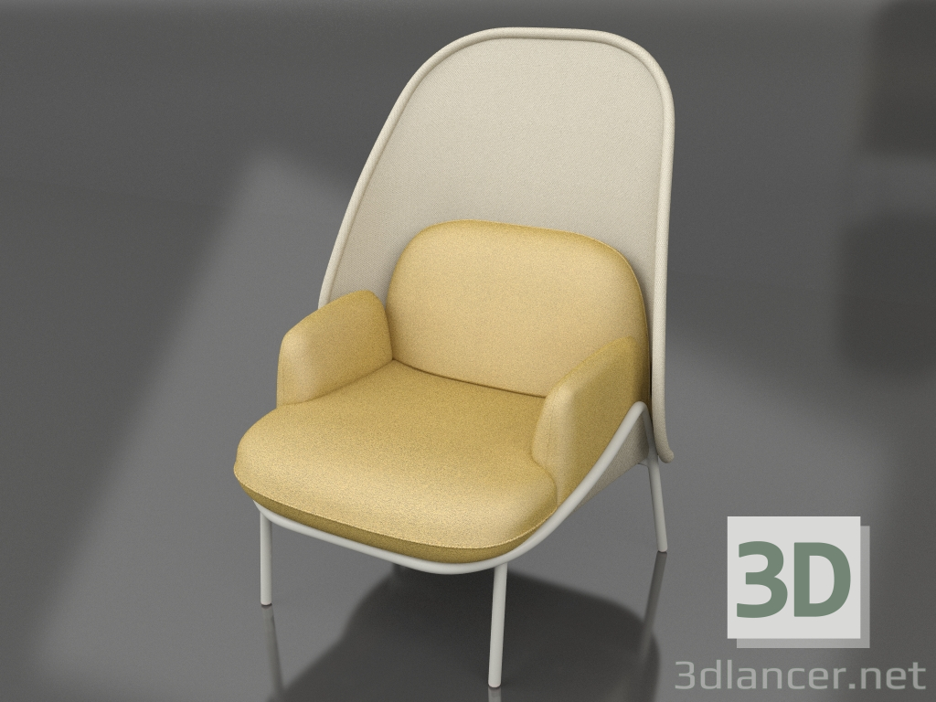 3D Modell Sessel Mesh MF1S - Vorschau
