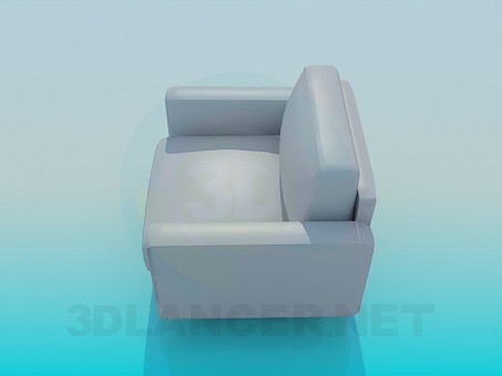 3d модель Кресло – превью 3d модель Кресло – превью