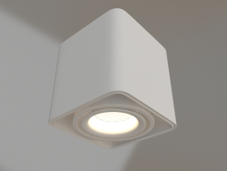 Lámpara SP-CUBUS-S100x100-8W Day4000 (WH, 45 grados, 230V)