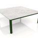 3d model Coffee table 94×94 (Bottle green, DEKTON Kreta) - preview