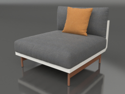Módulo sofá, sección 3 (gris ágata)