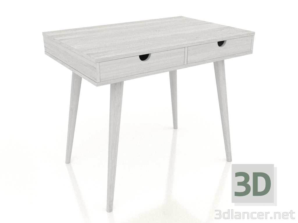 3D modeli Yazı masası 900x600 mm (beyaz RAL 9010) - önizleme