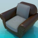 modèle 3D Grand fauteuil - preview