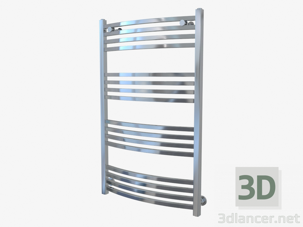 3 डी मॉडल गर्म तौलिया रेल आर्कस (1000х600) - पूर्वावलोकन