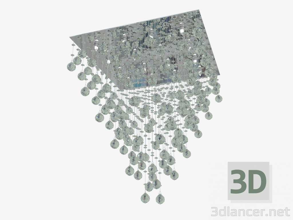 3D modeli Lamba tavanı SWIRL (MOD217-60-N) - önizleme