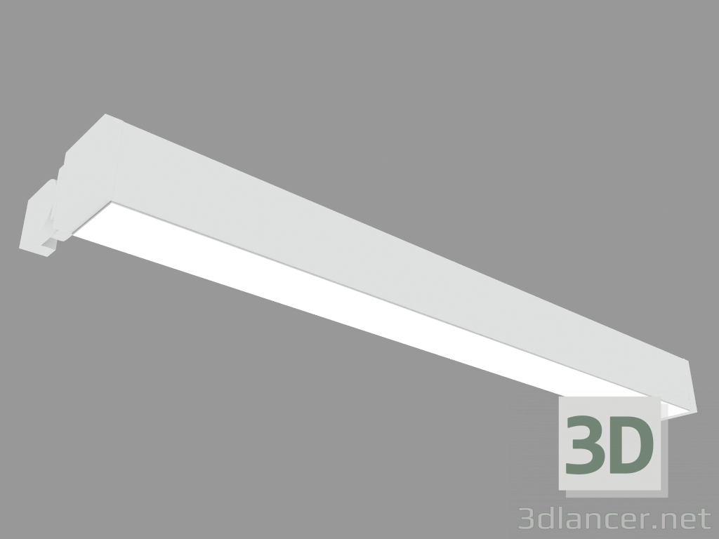 modello 3D Lampada da parete LINEAR FRAME LONG (S5982N) - anteprima