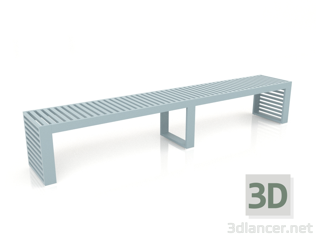 3D Modell Bank 246 (Blaugrau) - Vorschau