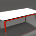 modèle 3D Table basse 120x60 (Rouge) - preview