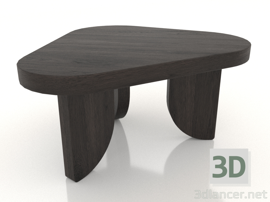3d модель Столик журнальный COBBLE (S, дуб венге) – превью