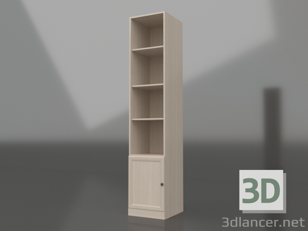 3d model Estantería (1 puerta) - vista previa