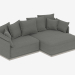 3d модель Модульный диван SOHO 2480мм (арт. 801-808) – превью