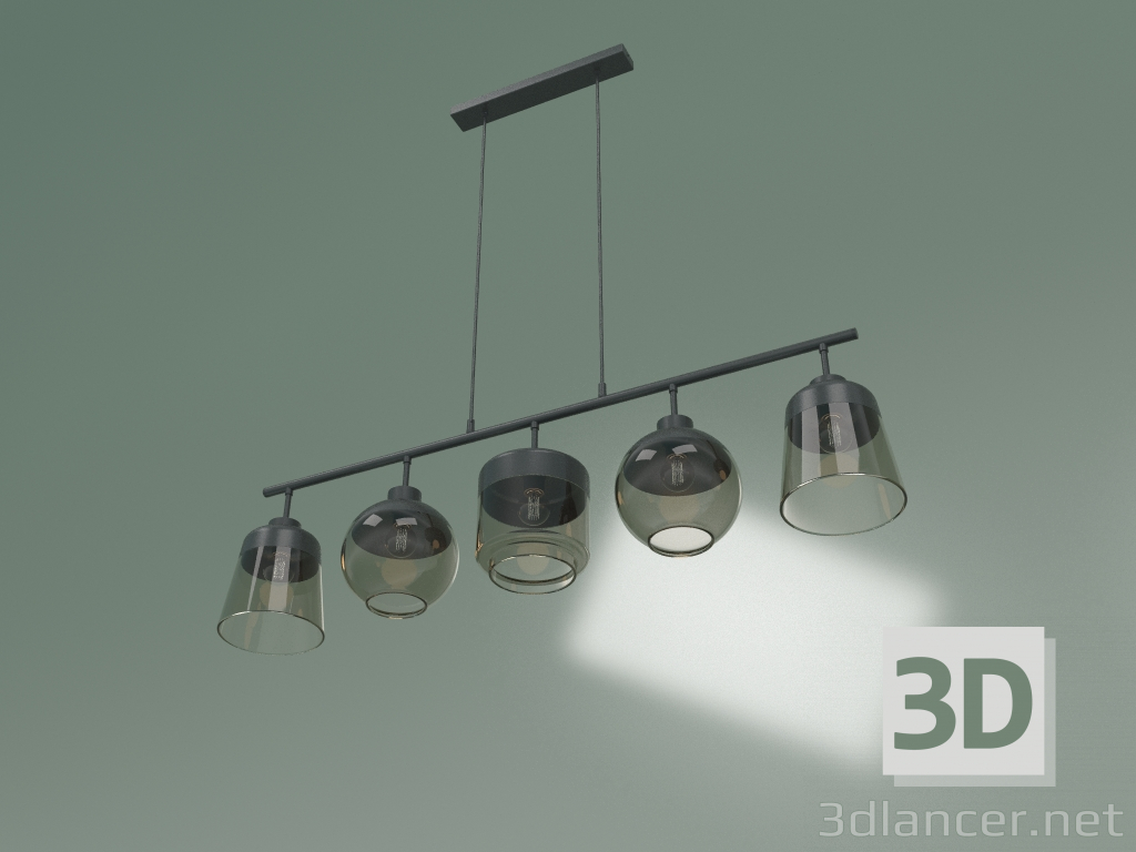 modello 3D Lampada a sospensione 2382 Ambra - anteprima