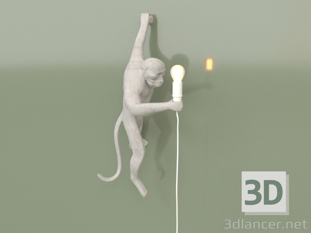 modello 3D Lampada da parete 9133W - anteprima