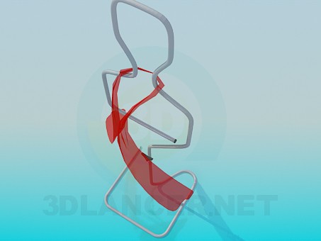 modelo 3D Estante de la ropa - escuchar modelo 3D Estante de la ropa - escuchar