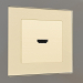 3d model HDMI socket (champagne) - preview