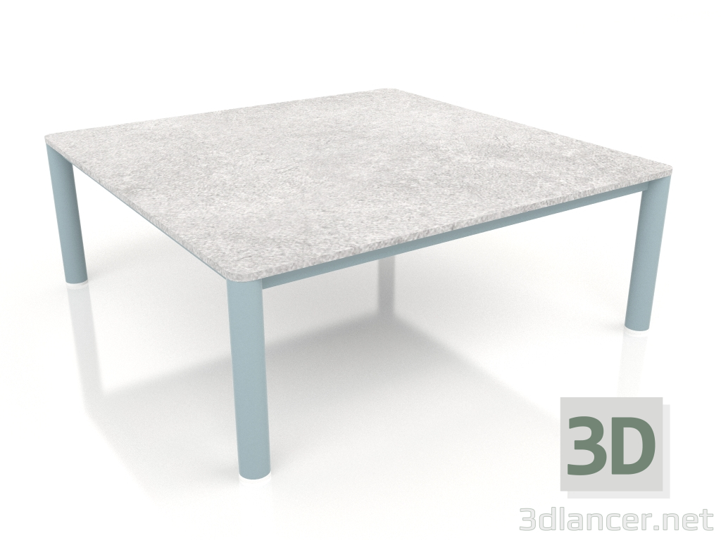 modello 3D Tavolino 94×94 (Grigio blu, DEKTON Kreta) - anteprima