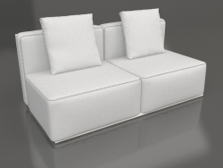 Módulo sofá sección 4 (gris ágata)