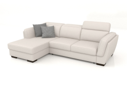 Kelly Sofa mit Ottomane (Hercules 21)