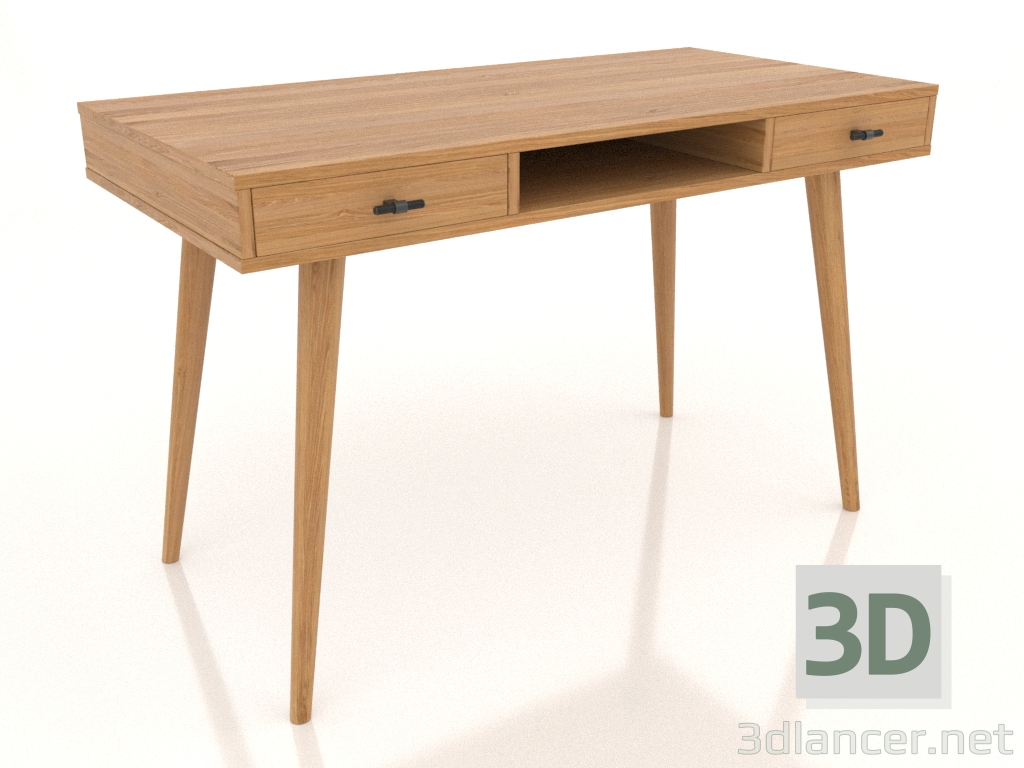 3d model Desk NEW 1200x600 mm (natural oak) - preview