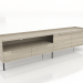 3d model TV cabinet LARGE OPEN 2200 mm (lightened oak) - preview