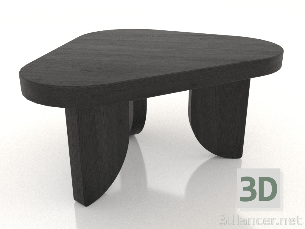 3d модель Столик журнальный COBBLE (S, дуб черный) – превью