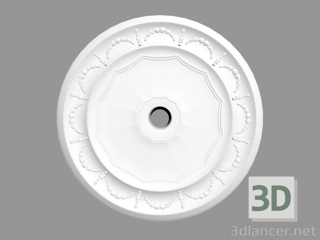 modèle 3D Sortie de plafond (P94) - preview