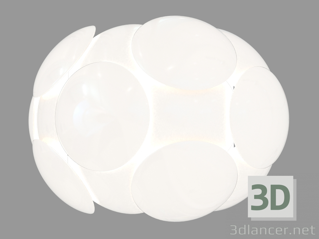 modèle 3D Applique ESPACE (MOD503-01-W) - preview