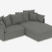 3d модель Модульный диван SOHO 2480мм (арт. 801-812) – превью