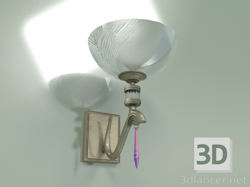 modello 3D Lampada da parete FARINI FAR-K-1 (P) - anteprima