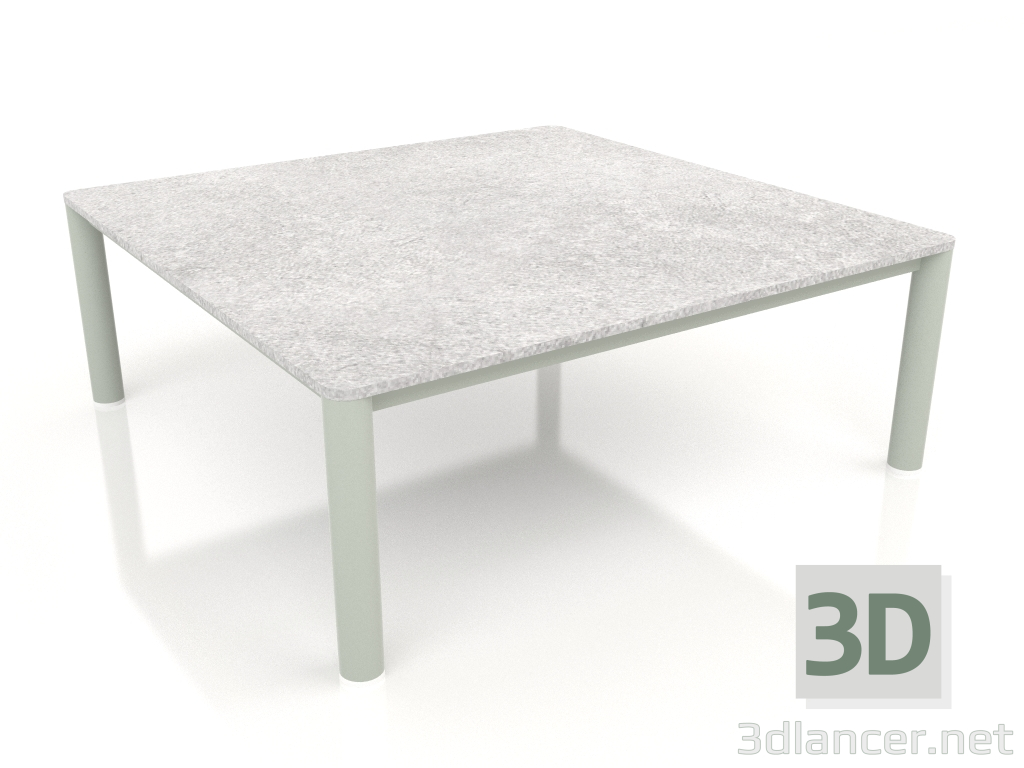 3D modeli Orta sehpa 94×94 (Çimento grisi, DEKTON Kreta) - önizleme