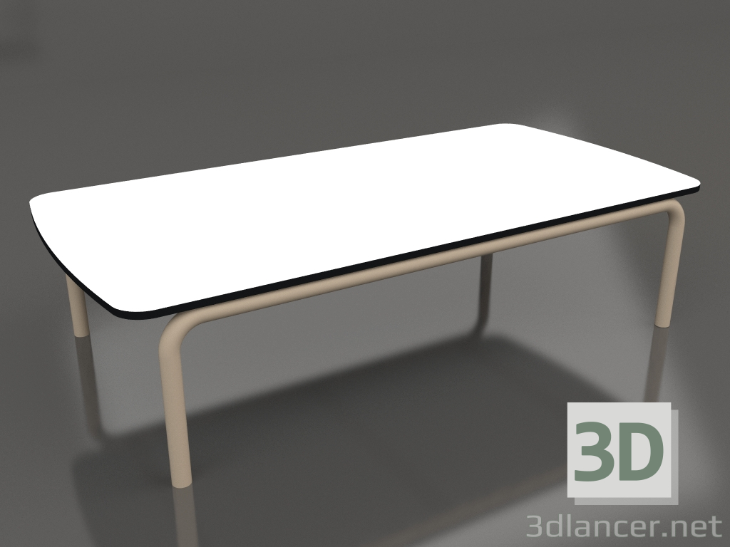 modello 3D Tavolino 120x60 (Sabbia) - anteprima