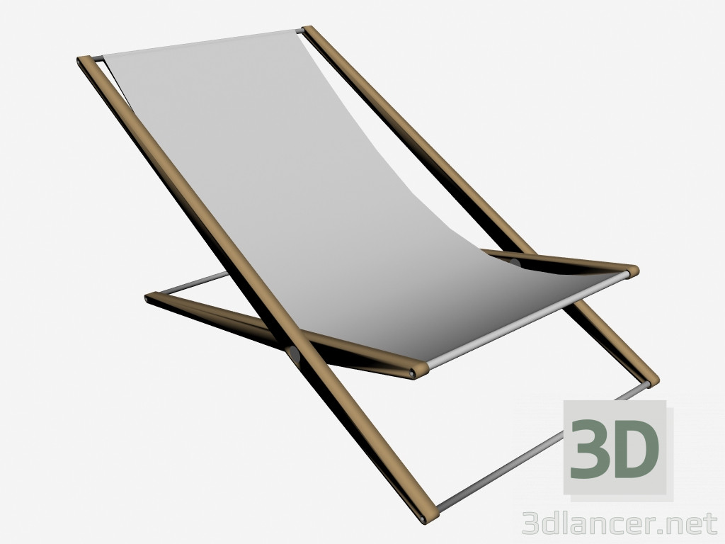 3D modeli Plaj sandalye cenneti - önizleme