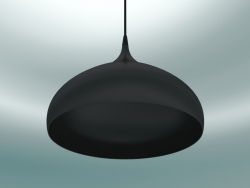 Eğirme sarkıt lamba (BH2, Ø40cm, H 34cm, Mat Siyah)