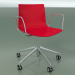3D modeli Sandalye 0380 (5 tekerlekli, kolçaklı, LU1, polipropilen PO00104) - önizleme