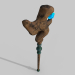 modello 3D di bastone magico comprare - rendering