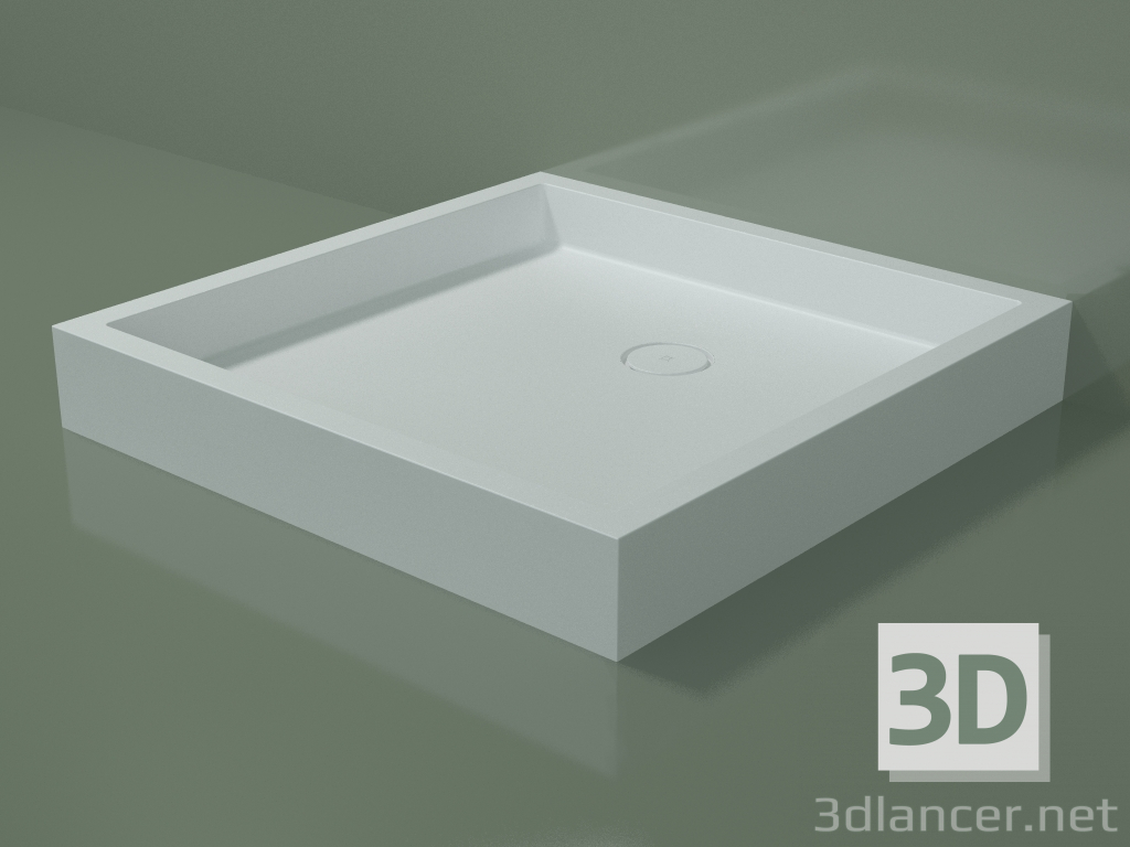 modèle 3D Receveur de douche Alto (30UA0148, Glacier White C01, 100x100 cm) - preview