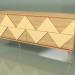 3d model Chest of drawers Granny Woo (yellow ocher, light veneer) - preview