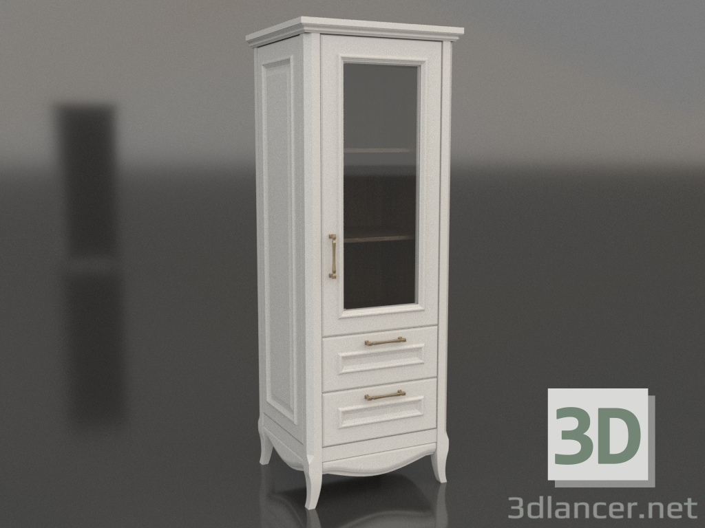 3D Modell Eintürige Vitrine 3 (Estella) - Vorschau