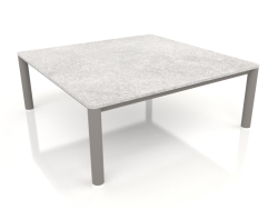 Coffee table 94×94 (Quartz gray, DEKTON Kreta)