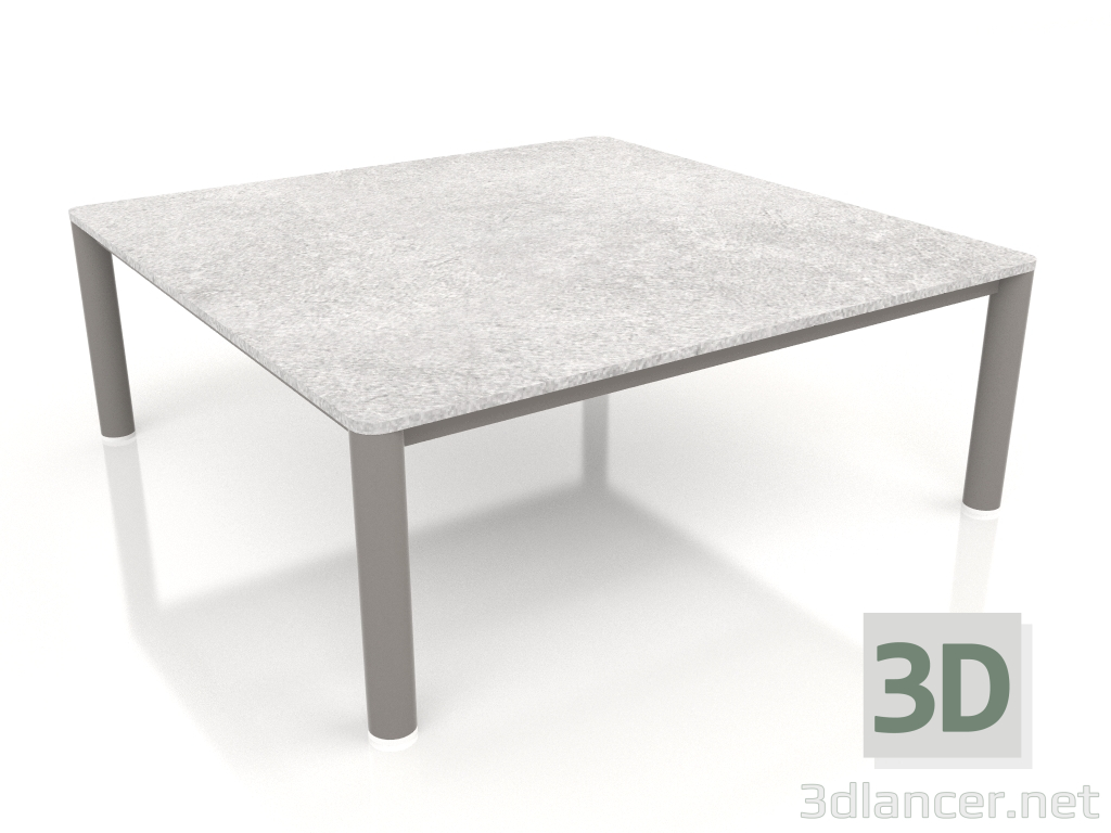 3 डी मॉडल कॉफी टेबल 94×94 (क्वार्ट्ज ग्रे, डेकटन क्रेटा) - पूर्वावलोकन