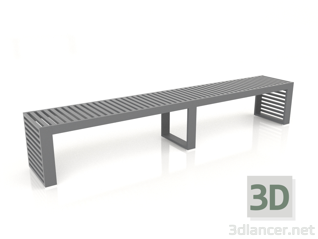 3d model Bench 246 (Anthracite) - preview