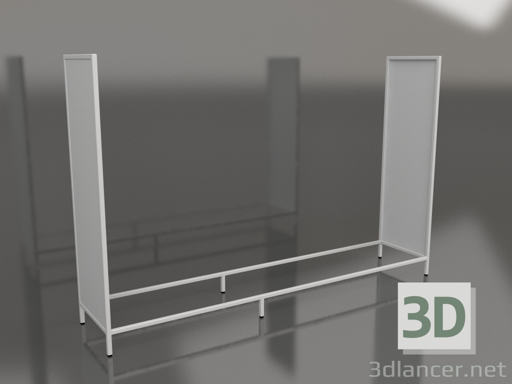 3D Modell Island V1 (hoch) auf 60 Frame 5 (grau) - Vorschau