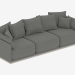 3d модель Модульный диван SOHO 2820мм (арт. 803-805-804) – превью