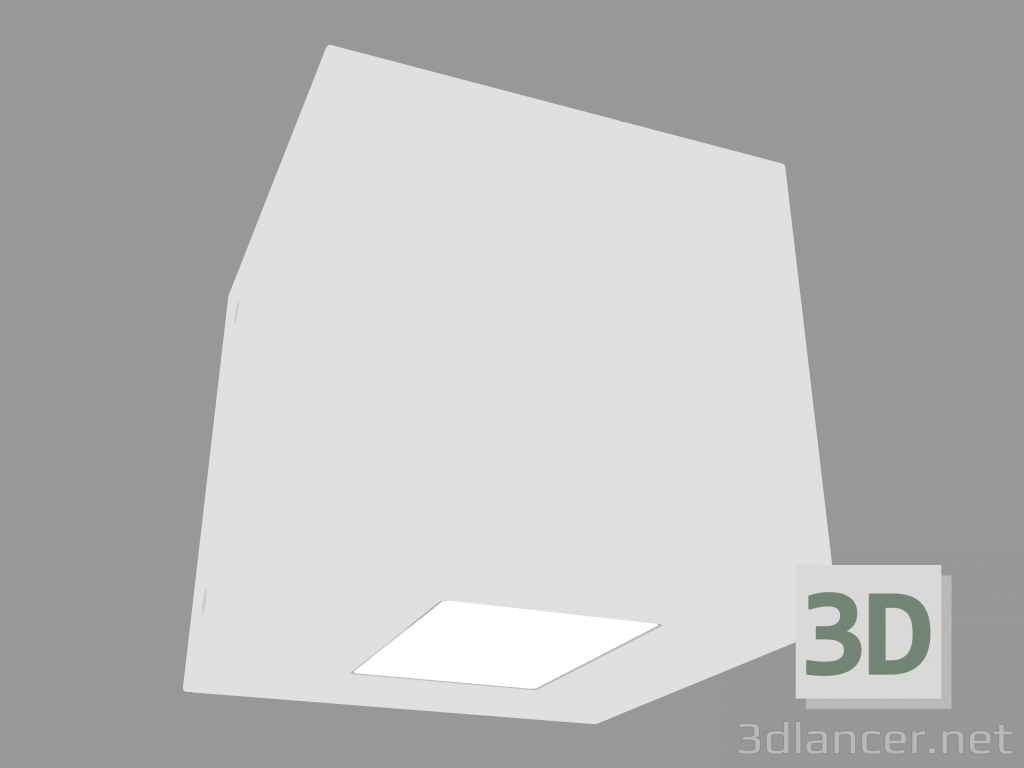 3d model Lámpara de pared MINILIFT SQUARE (S5067) - vista previa