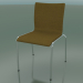 modèle 3D Chaise à quatre pieds et extra-large, avec revêtement en tissu (121) - preview