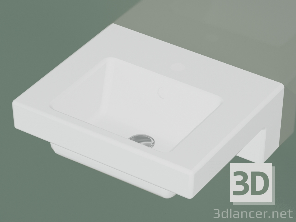 3D Modell Kleines Waschbecken Artic 4450 (GB1144500101, 45 cm) - Vorschau