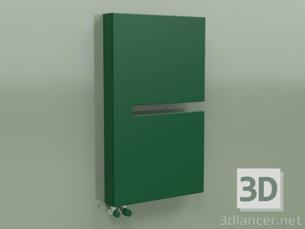 3d model Radiator Sequenze (845x500, Woodland green - RAL 6005) - preview