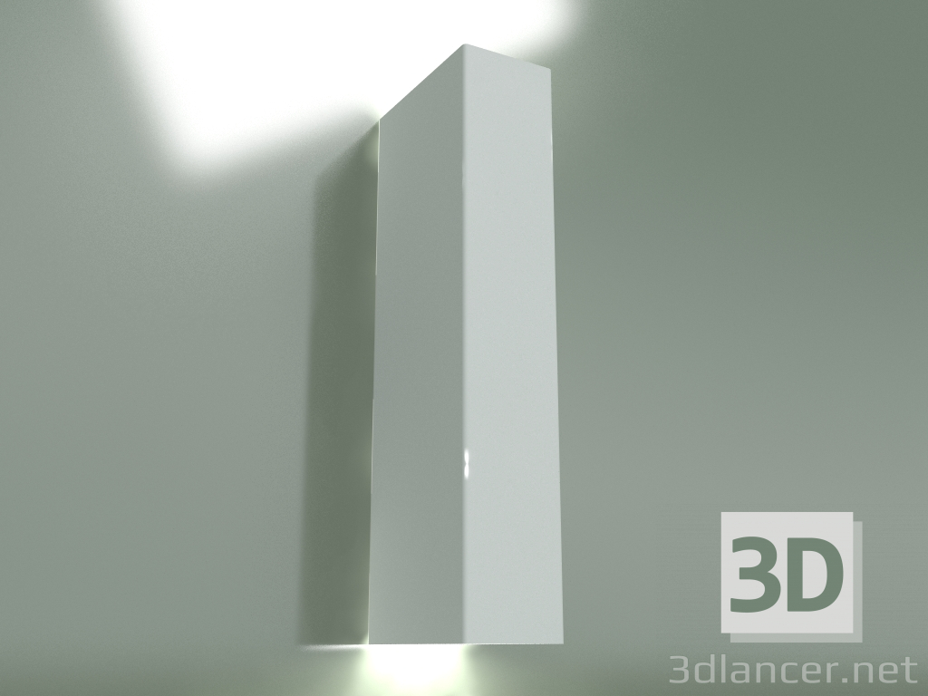 3D modeli Duvar lambası NW-9704 Malmö beyazı - önizleme