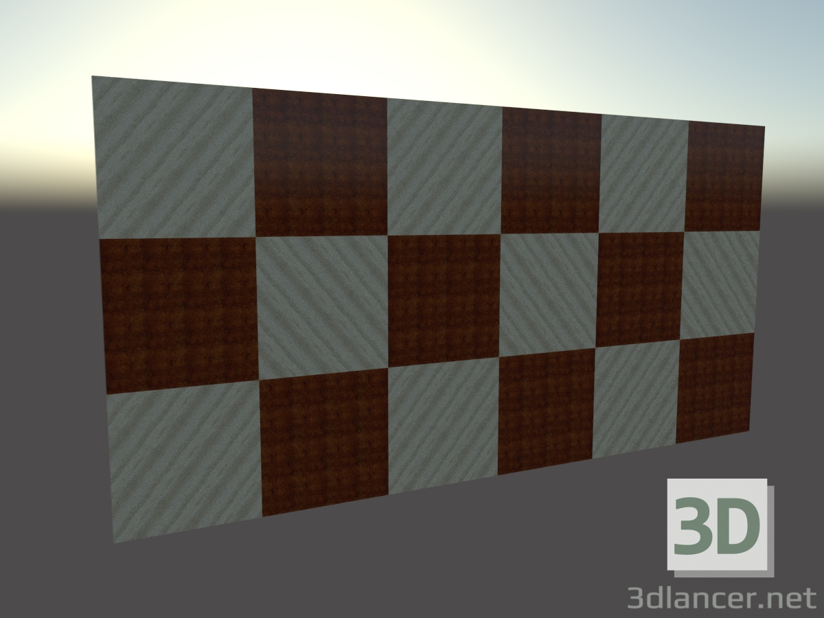 3d model Decorative panels - preview