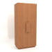 3d model Wardrobe MW 04 wood (option 2, 1000x650x2200, wood red) - preview